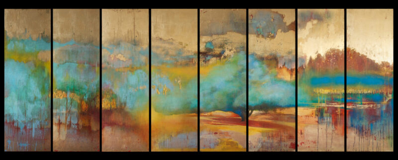 Mixed media on panel